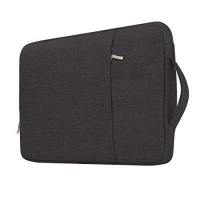 Robustrion Premium Denim Series Carrying Case Sleeve Bag for 9 to 11 inch Laptops/iPads/Samsung Tabs/Xiaomi Mi Tabs/Lenovo Tab/Realme Pad - Black