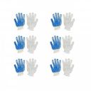 Robustt Cotton Hand Gloves (Pack of 6, White) ...
