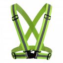 Robustt High Visibility Protective Safety Reflective Vest Belt Jacket, Night Cycling Reflector Strips Cross Belt Stripes Adjustable Vest Safety Jacket...