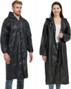 Robustt Unisex Raincoat With Hood | Waterproof Rain Poncho | EVA Material | Universal Size | Raincoat for Men and Women...