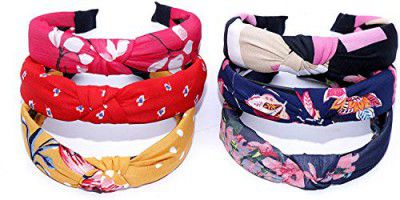 Rock World Knot Plastic Headband for Girls and Women Pack of 1 