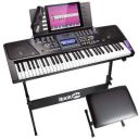 RockJam RJ561 61-Keys Electronic Keyboard SuperKit (Black)...