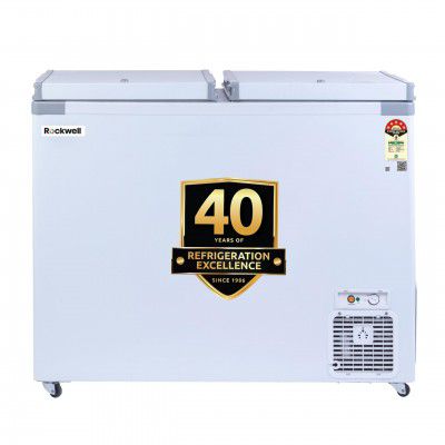 Rockwell 350DDU Deep Freezer – Double Door, 5 Star Energy Saving