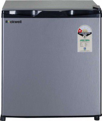 Rockwell 48L Direct Cool Single Door 1 Star Refrigerator (Silver, MB50)