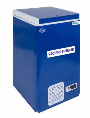 Rockwell Vaccine/Ice pack freezer MFR 150, -15 to -25 deg. C, 110.4 Ltrs, Blue