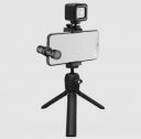 RODE VLOGVMMC Vlogger Kit for Mobile with Mic (Directional Sound Pickup, Black)...