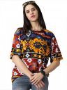 RodZen Oversized Cotton All Over Printed Loose Fit T-Shirt for Women/Girls...