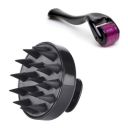 Roller For Hair & Beard Regrowth with 540 Titanium Alloy Needles  (Black)...