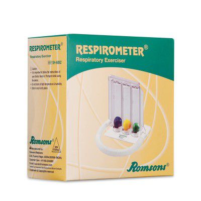 Romsons Respirometer Deep Breathing and Lung Exerciser