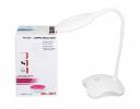 RONTENO Led Desk Lamp Eye-Caring Table Lamp, 360 Flexible with USB Charging Cable || Touch Sensor Table Lamp for Reading || Dimming Halo Rechargeable Table Lamp, 1Pc(White)...
