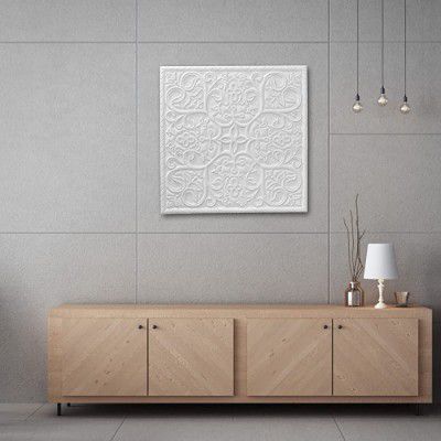 RoomDecor Wall Decoration Panel/Wooden Wall Hanging Plaque/Wall Decoration Panel or Frame MDF 24x24