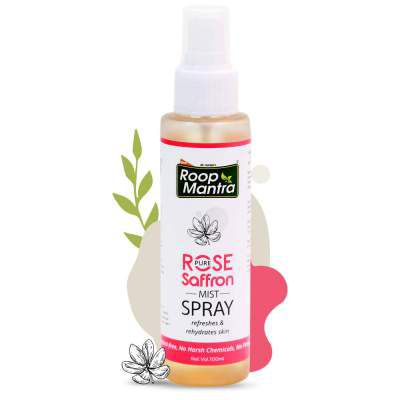 Roop Mantra Rose Saffron Face Mist Spray, 100 ml
