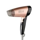 Roots Hair Dryer For Women - Ideal For Blowing/Drying - 1200 Watt Foldable Hair Dryer - 2 Heat Speed Setting - Brown...
