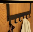 Rorian 1 Pcs Over The Door Hanger, 7 Hook Design Versatile Door Hook Hanger ...