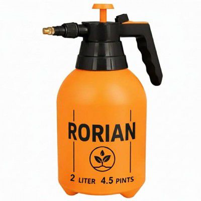 RORIAN 2 LTR Multipurpose Classic Sprayer Hand Powered Water Spray Bottle 