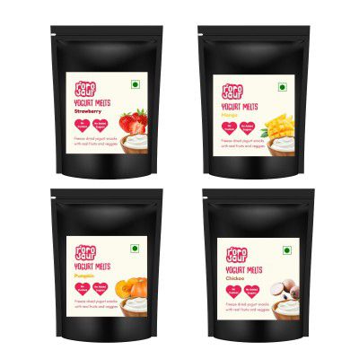 Rorosaur Baby Snacks - Melts with Yogurt and Fruit & Veggie  4 different variants, 5g each