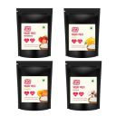 Rorosaur Baby Snacks - Melts with Yogurt and Fruit & Veggie  4 different variants, 5g each...
