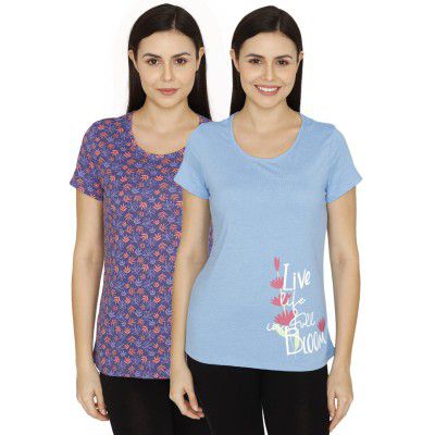 Rosaline Women T-Shirt [Pack of 2]