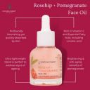 Rosehip and Pomegranate Face Oil For Skin Bouncing Glossy Reduces Laughter Lines & Hyperpigmentation....