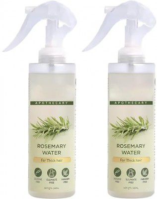 Rosemary Water Spray For Hair Growth | Rosemary Hair Mist Suitable For All Hair Type | Pack of 2 | 200 + 200 ml