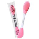 Ross Silicone Face Mask Applicator & Lip Cleansing Brush Made With Ultra Hygienic Soft Silicone bristle for Gentle Exfoliation (Light Pink)...