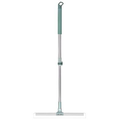 Rotating Floor Squeegee, Heavy Duty Bathroom Wiper with 180-Degree Swivel Head-  Mop