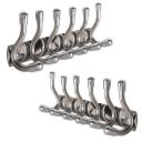 ROUND METAL Stainless Steel Wall Hanger Hook (Style 2, Set of 12)...