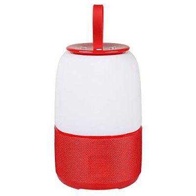 ROXO TG 608 Wireless Bluetooth LED Speaker,Aux,USB and Memory Card Support(RED)