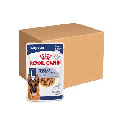 Royal Canin Maxi Adult Dog Wet Food, Pack of 30, 140 Grams