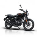 Royal Enfield Hunter 350 with Disc & Spoke Wheels Motorcycle (Factory Black) Booking for Ex-Showroom Price...