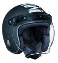 Royal Enfield Open Face Camo MLG Helmet with Bubble Visor Matt Black, Size: L(59-60cm)...