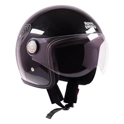 Royal Enfield PE Astral Half FACE RAD ID ABS GL SLV L60 | Fit: Regular