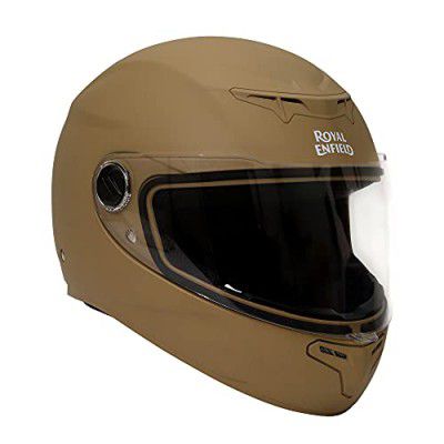 Royal Enfield Solid Full Face Helmet Matt Desert Storm L