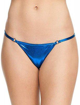 Royal Finish Womens Faux Leather & Spandex G-Strings