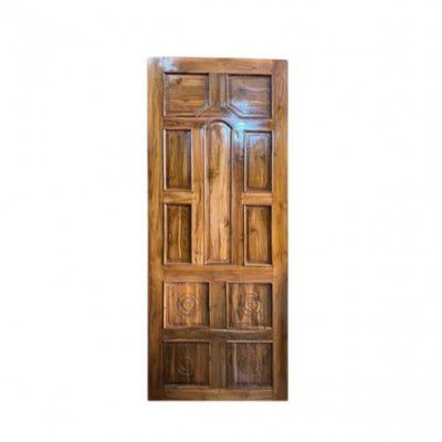 Royal Furniture M.P Sagwan Door Teakwood Wooden Door Polished, Wooden Door, 30 mm Thickness, Durable and Elegant Design (2.75 * 6.67 feet)