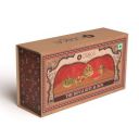 Royal Ritual Gift Box | Kashmiri Pampore Saffron 0.25g, Idukki Bold Green Cardamom 25g & Espresso Till Laddoo | Premium Indian Spices & Gourmet Delight...