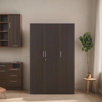 Royaloak Baleno 3 Door Wardrobe | HDF with Melamine Finish | Ample Storage | Durable & Long Lasting | Modern Design | Wardrobe 3 Door