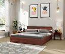Royaloak Glarion Wooden King Bed with Storage | Engineered Wood with Melamine Finish...