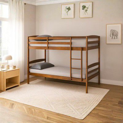 Royaloak Ipoh Malaysian Kids Bunk Bed | Solid Wood with Convertible Design into Two Single Beds
