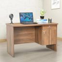 Royaloak Logan Computer Table, Engineered Wood with Melamine Finish Telescopic Channel, Computer Table with Storage, Spacious Legroom, Desk Table for Home Office with Drawer Storage...