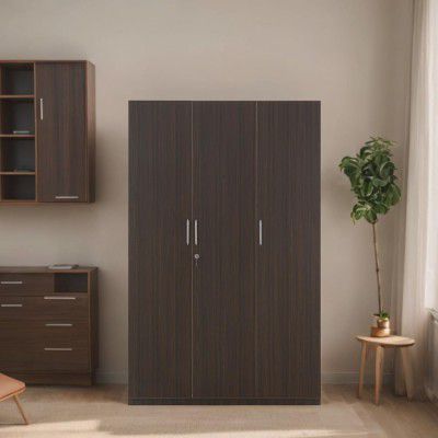 Royaloak Loveno 3 Door Wardrobe, Cupboard for Storage Wooden