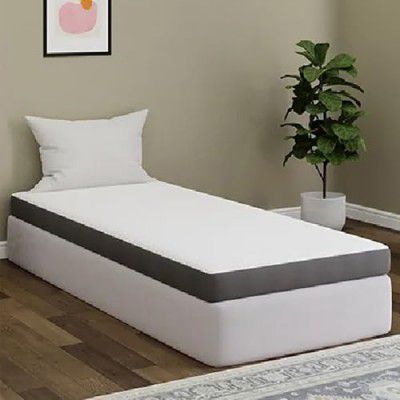 Royaloak Snoozz Foam Single Mattress- 6 Inch | Modern American Knitted Jaquard Fabric | Super Soft Foam Mattress | 36X78X6 Inches