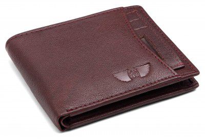 Royster Callus Royster Callus Maroon Leather Men's Wallet (RCW1019-3)