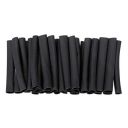 Rpi shop - 100 Pcs Black 8mm Polyolefin Heat Shrink Tube, Insulated Wire Cable Sleeve Wrap, 45mm(1.75" Inch) Machine Cut Pieces...