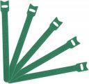 Rpi shop - 16 Pcs Reusable Cable Ties Strap, 4 Inch (100mm), with Double Sided Hook & Loop Wire Organizer, Cable Management for Tablet Laptop PC TV Home Office Electronics Wire, DIY, (Color: Green)...
