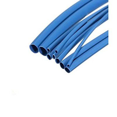 Rpi shop - 250 Pcs Blue 6mm Polyolefin Heat Shrink Tube, Insulated Wire Cable Sleeve Wrap, 45mm(1.75" Inch) Machine Cut Pieces