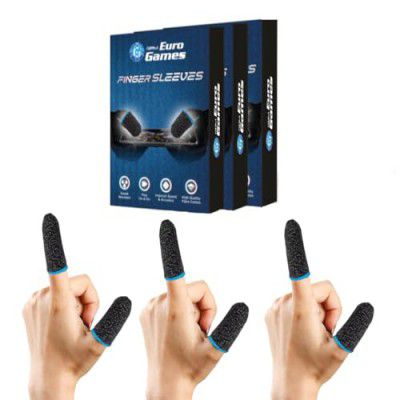 RPM Euro Games Finger Sleeves Pack of 3 Boxes/ 6 Pieces for Mobile Gaming