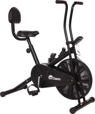 RPM Fitness RPM1001 Airbike with Back Seat Upright Stationary Exercise Bike (Black)