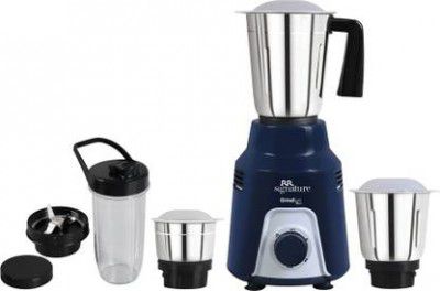 RR Grindsure DLX+ 500 W Mixer Grinder (Grindsure DLX+ | 4 Jars | Blue)