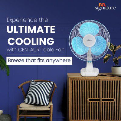 RR Signature Centaur 400 mm 3 Blade Table Fan